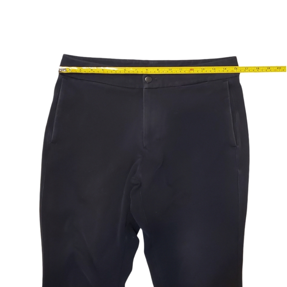 Lululemon Men's Black Slim‎ Fit Zip Fly Warpstream Pants Size 32 - Picture 3 of 7